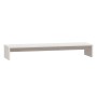 Soporte de monitor madera maciza de pino blanco 100x27x15 cm de vidaXL, Muebles TV - Ref: Foro24-813930, Precio: 32,11 €, Des...