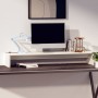 Soporte de monitor madera maciza de pino blanco 100x27x15 cm de vidaXL, Muebles TV - Ref: Foro24-813930, Precio: 32,11 €, Des...