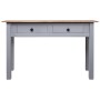 Mesa consola madera maciza pino estilo Panamá gris 110x40x72 cm en Mesas auxiliares | Comprar online en Foru.es