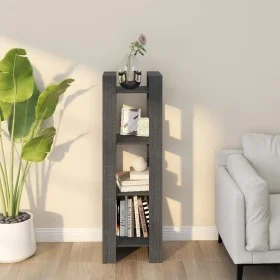 Estantería/divisor de espacios madera pino gris 41x35x125 cm de vidaXL, Librerías y estanterías - Ref: Foro24-813866, Precio:...