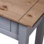 Mesa consola madera maciza pino estilo Panamá gris 110x40x72 cm en Mesas auxiliares | Comprar online en Foru.es