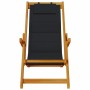 Silla de playa con cojín 2 pcs Marrón 61.5 x 123 x 82cm en Sillas de jardín | Comprar online en Foru.es