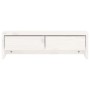 Soporte de monitor madera maciza de pino blanco 50x27x15 cm de vidaXL, Bases y elevadores para ordenadores - Ref: Foro24-8139...