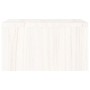 Soporte de monitor madera maciza de pino blanco 50x27x15 cm de vidaXL, Bases y elevadores para ordenadores - Ref: Foro24-8139...