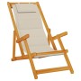 Silla de playa con cojín 2 pcs Marrón 61.5 x 123 x 82cm en Sillas de jardín | Comprar online en Foru.es