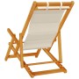 Silla de playa con cojín 2 pcs Marrón 61.5 x 123 x 82cm en Sillas de jardín | Comprar online en Foru.es