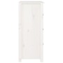 Aparador de madera maciza de pino blanco 70x35x80 cm de vidaXL, Aparadores - Ref: Foro24-813735, Precio: 121,15 €, Descuento: %