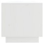 Mueble de TV de madera maciza de pino blanco 90x35x35 cm de vidaXL, Muebles TV - Ref: Foro24-813830, Precio: 43,90 €, Descuen...