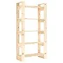 Estantería/divisor de espacios madera maciza 80x35x160 cm de vidaXL, Librerías y estanterías - Ref: Foro24-813909, Precio: 88...