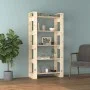 Estantería/divisor de espacios madera maciza 80x35x160 cm de vidaXL, Librerías y estanterías - Ref: Foro24-813909, Precio: 88...