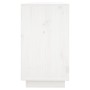 Aparador de madera maciza de pino blanco 111x34x60 cm de vidaXL, Aparadores - Ref: Foro24-813810, Precio: 152,33 €, Descuento: %