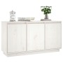 Aparador de madera maciza de pino blanco 111x34x60 cm de vidaXL, Aparadores - Ref: Foro24-813810, Precio: 152,33 €, Descuento: %