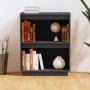 Mesa consola de madera maciza de pino gris 60x34x75 cm de vidaXL, Aparadores - Ref: Foro24-813821, Precio: 56,97 €, Descuento: %