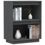 Mesa consola de madera maciza de pino gris 60x34x75 cm de vidaXL, Aparadores - Ref: Foro24-813821, Precio: 56,97 €, Descuento: %