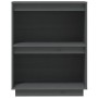 Mesa consola de madera maciza de pino gris 60x34x75 cm de vidaXL, Aparadores - Ref: Foro24-813821, Precio: 56,97 €, Descuento: %