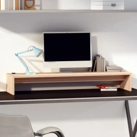 Soporte para monitor madera maciza de pino 100x27x15 cm de vidaXL, Muebles TV - Ref: Foro24-813929, Precio: 28,71 €, Descuent...
