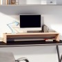 Soporte para monitor madera maciza de pino 100x27x15 cm de vidaXL, Muebles TV - Ref: Foro24-813929, Precio: 26,58 €, Descuent...
