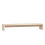 Soporte para monitor madera maciza de pino 100x27x15 cm de vidaXL, Muebles TV - Ref: Foro24-813929, Precio: 26,58 €, Descuent...