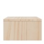 Soporte para monitor madera maciza de pino 100x27x15 cm de vidaXL, Muebles TV - Ref: Foro24-813929, Precio: 26,58 €, Descuent...