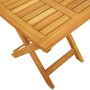 Tumbonas con mesa 2 unidades madera maciza de acacia en Tumbonas | Comprar online en Foru.es