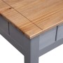 Mesa de centro madera de pino estilo Panamá gris 100x60x43,5 cm en Mesas de centro | Comprar online en Foru.es