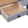 Mesa de centro madera de pino estilo Panamá gris 100x60x43,5 cm en Mesas de centro | Comprar online en Foru.es