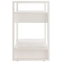 Estantería/divisor de espacios madera pino blanco 60x35x57 cm de vidaXL, Librerías y estanterías - Ref: Foro24-813875, Precio...