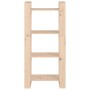 Estantería/divisor de espacios madera maciza 60x35x125 cm de vidaXL, Librerías y estanterías - Ref: Foro24-813884, Precio: 42...
