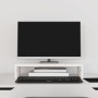 Soporte de monitor madera maciza de pino blanco 50x27x10 cm de vidaXL, Bases y elevadores para ordenadores - Ref: Foro24-8139...