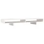 Soporte para monitor madera maciza de pino blanco 100x27x14 cm de vidaXL, Bases y elevadores para ordenadores - Ref: Foro24-8...