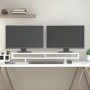 Soporte para monitor madera maciza de pino blanco 100x27x14 cm de vidaXL, Bases y elevadores para ordenadores - Ref: Foro24-8...