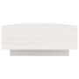 Soporte para monitor madera maciza de pino blanco 100x27x14 cm de vidaXL, Bases y elevadores para ordenadores - Ref: Foro24-8...