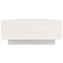 Soporte para monitor madera maciza de pino blanco 100x27x14 cm de vidaXL, Bases y elevadores para ordenadores - Ref: Foro24-8...