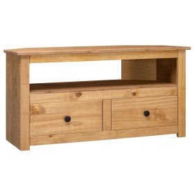 Mueble esquinero de TV madera de pino estilo Panamá 93x49x49 cm en Muebles TV | Comprar online en Foru.es