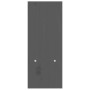 Soporte para monitor madera maciza pino gris (39-72)x17x43 cm de vidaXL, Bases y elevadores para ordenadores - Ref: Foro24-81...