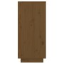 Mesa consola de madera maciza de pino marrón miel 60x34x75 cm de vidaXL, Aparadores - Ref: Foro24-813837, Precio: 66,34 €, De...