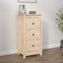Aparador de madera maciza de pino 40x35x80 cm de vidaXL, Aparadores - Ref: Foro24-813739, Precio: 74,26 €, Descuento: %
