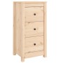 Aparador de madera maciza de pino 40x35x80 cm de vidaXL, Aparadores - Ref: Foro24-813739, Precio: 74,26 €, Descuento: %