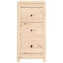 Aparador de madera maciza de pino 40x35x80 cm de vidaXL, Aparadores - Ref: Foro24-813739, Precio: 74,26 €, Descuento: %