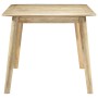 Mesa de comedor de madera maciza de mango 180x90x76 cm en Mesas de comedor | Comprar online en Foru.es