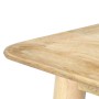 Mesa de comedor de madera maciza de mango 180x90x76 cm en Mesas de comedor | Comprar online en Foru.es