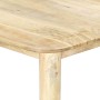 Mesa de comedor de madera maciza de mango 180x90x76 cm en Mesas de comedor | Comprar online en Foru.es