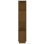 Estantería/divisor espacios madera pino marrón miel 51x25x132cm de vidaXL, Librerías y estanterías - Ref: Foro24-814042, Prec...