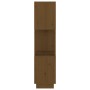 Estantería/divisor espacios madera pino marrón miel 51x25x101cm de vidaXL, Librerías y estanterías - Ref: Foro24-814037, Prec...