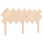 Estructura de cama con cabecero madera maciza 140x190 cm de vidaXL, Camas y somieres - Ref: Foro24-3193446, Precio: 127,39 €,...