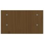 Soporte de monitor madera maciza pino marrón miel 50x27x15 cm de vidaXL, Bases y elevadores para ordenadores - Ref: Foro24-81...