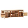 Mueble para TV de madera maciza reciclada 120x30x40 cm en Muebles TV | Comprar online en Foru.es