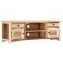 Mueble para TV de madera maciza reciclada 120x30x40 cm en Muebles TV | Comprar online en Foru.es