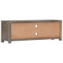 Mueble para TV de madera maciza reciclada gris 120x30x40 cm en Muebles TV | Comprar online en Foru.es