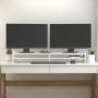 Soporte de monitor madera maciza de pino blanco 100x27x15 cm de vidaXL, Bases y elevadores para ordenadores - Ref: Foro24-814...